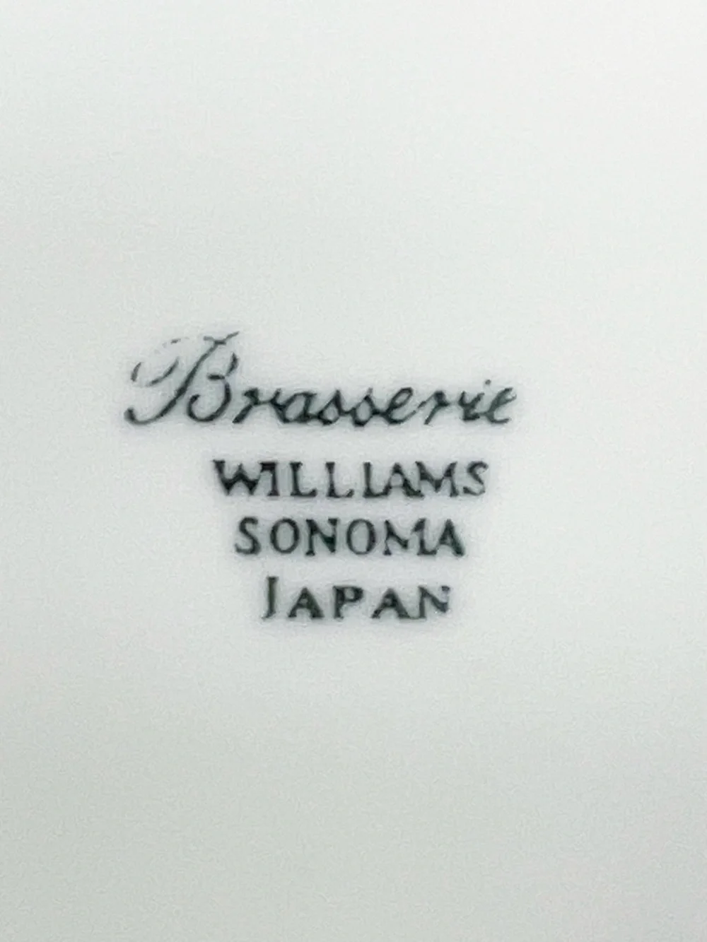 Vintage Williams Sonoma Brasserie All White Creamer with Lid Made in Japan EUC